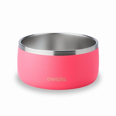 Owala 6 Cups Pet Bowl Pink | 3859-VNGRO